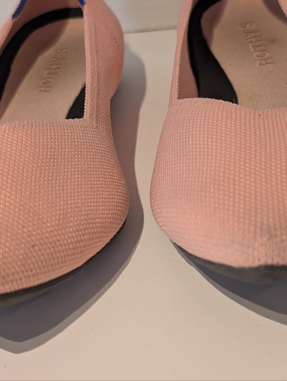Rothys Pink Pointed Toe Flats Sz 9 - Picture 11 of 16